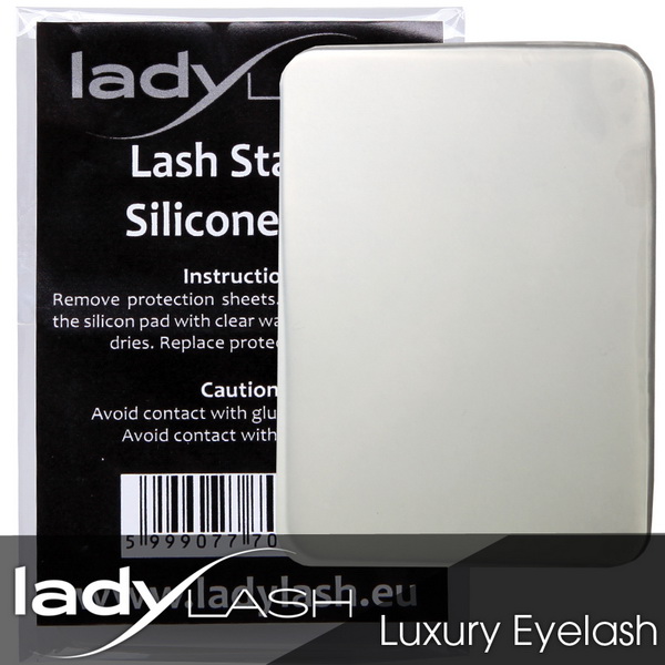 LASH STANDS SILICONE PAD – SMALL, WHITE
